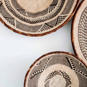 Macramé table coaster